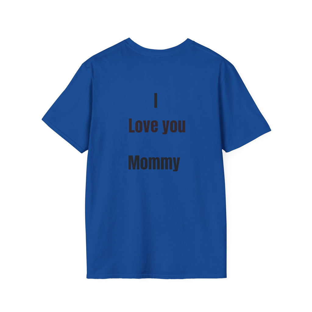 Mother's Day T-Shirt – 'Happy Mother's Day' Heart Arrow Design (Back: I Love You Mommy)