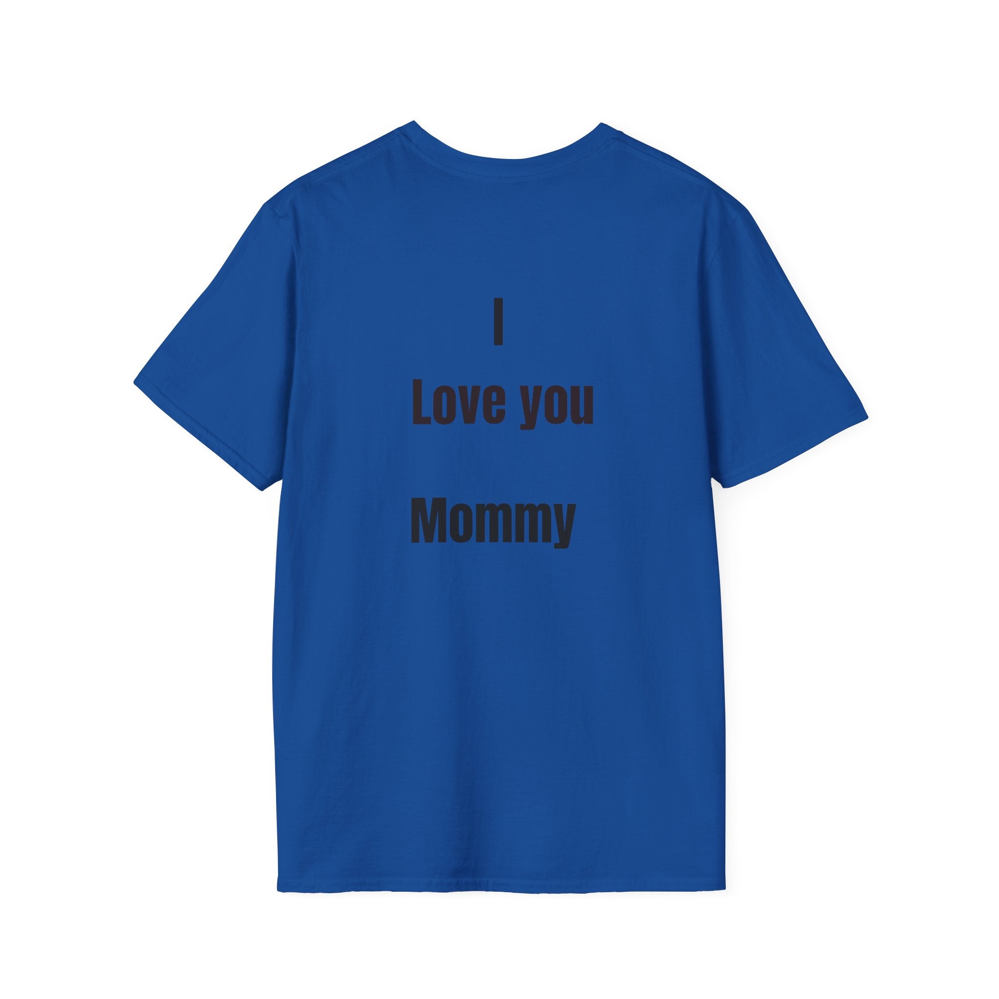 Mother's Day T-Shirt – 'Happy Mother's Day' Heart Arrow Design (Back: I Love You Mommy)