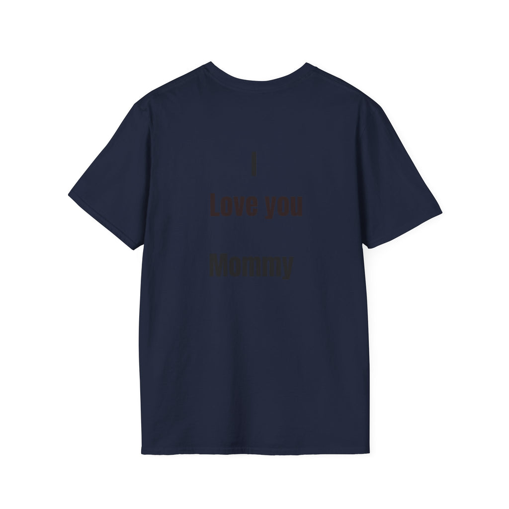 Mother's Day T-Shirt – 'Happy Mother's Day' Heart Arrow Design (Back: I Love You Mommy)