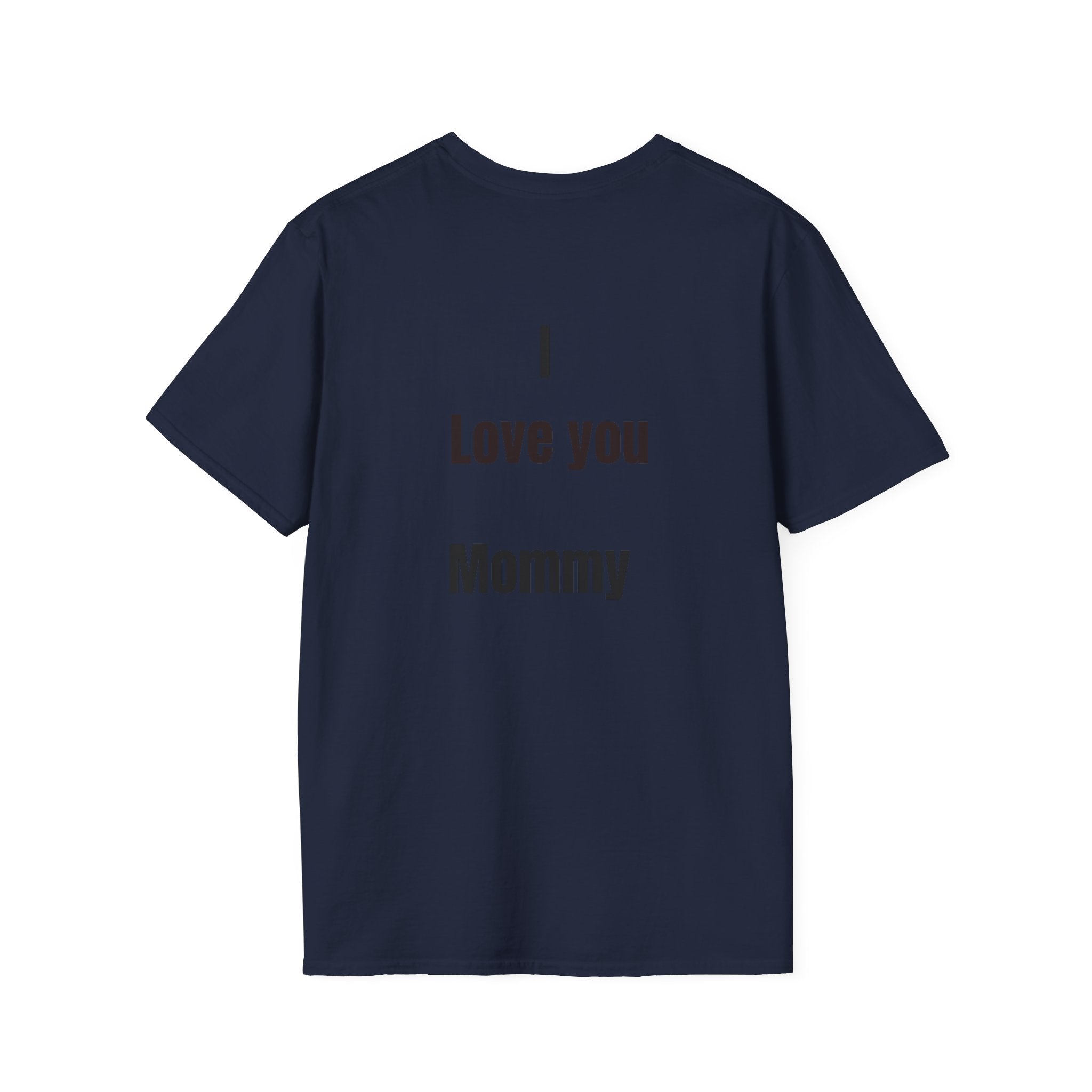 Mother's Day T-Shirt – 'Happy Mother's Day' Heart Arrow Design (Back: I Love You Mommy)