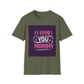 I Love You Mommy T-Shirt – Cute Pink Heart Mother's Day Tee