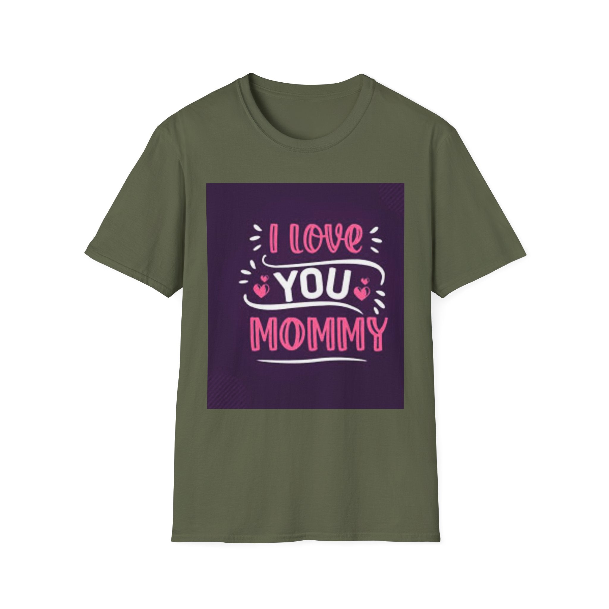 I Love You Mommy T-Shirt – Cute Pink Heart Mother's Day Tee