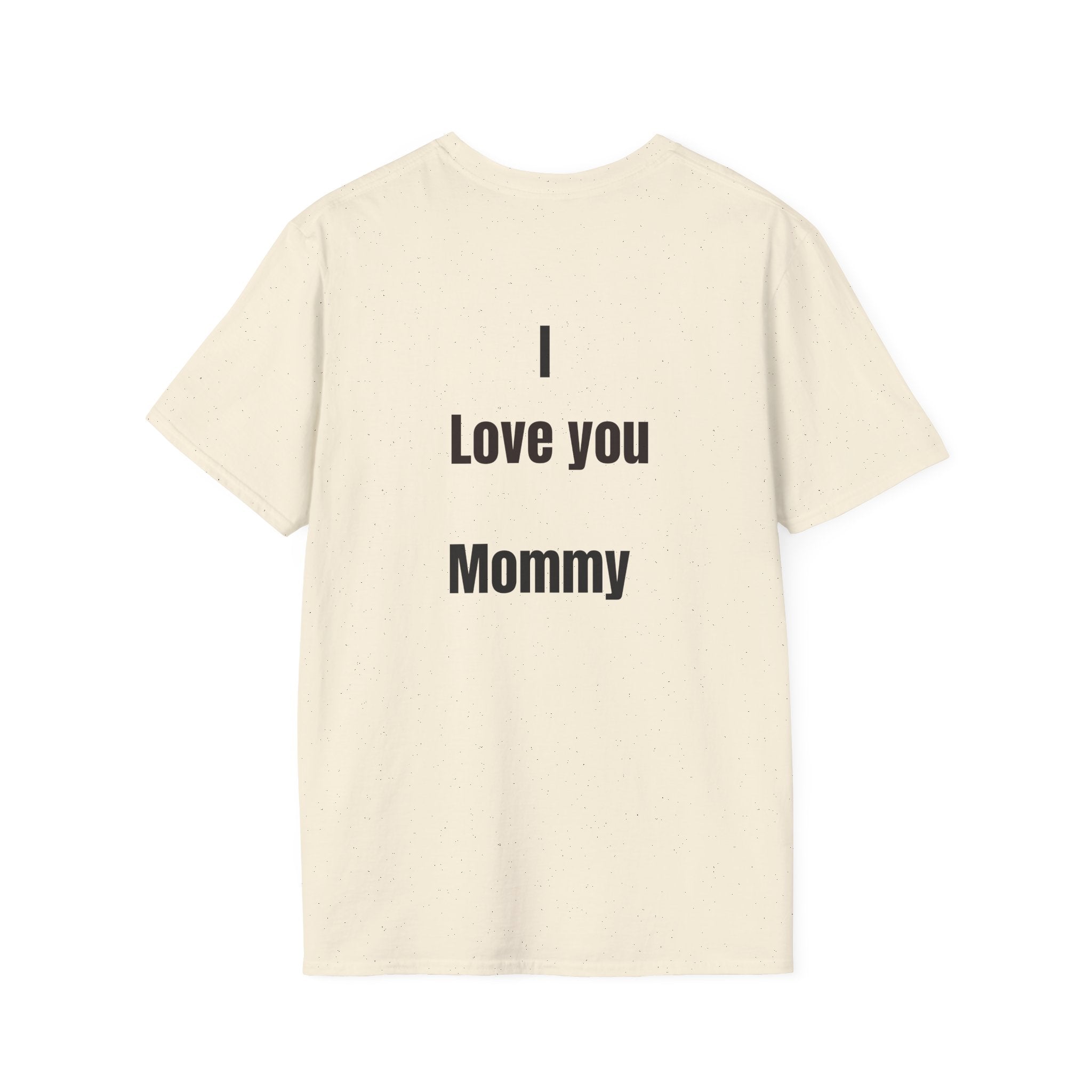 Mother's Day T-Shirt – 'Happy Mother's Day' Heart Arrow Design (Back: I Love You Mommy)