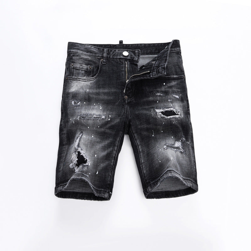 Summer Fashion Vintage Men's Denim Shorts
